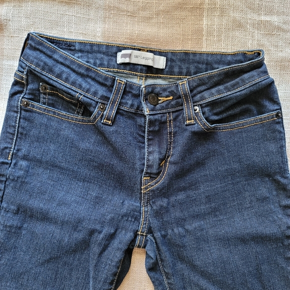 EUC Levi's Dark Wash 535's - Picture 6 of 7